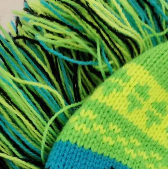 OBO 2 Fringed tribal print hats - mohicano - mohawk - Picture 5 of 5